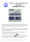 manual de usuario del sistema spinman cap 2n