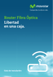 Guía de instalación Router Fibra Óptica Amper EG