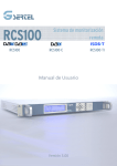 RCS100 Sistema de monitorización remota Manual de Usuario