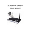 Kit de mini DVR inalámbrico Manual de usuario