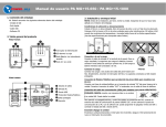 Manual de usuario PA MG+15-650 / PA MG+15-1000