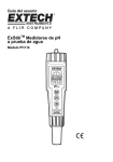ExStikTM Medidores de pH a prueba de agua
