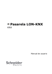 Pasarela LON-KNX - Schneider Electric