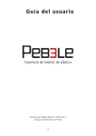 manual de usuario Evolis Pebble3