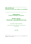 MicroLEIS.com Modelo Aljarafe Plasticidad y manejabilidad del suelo