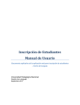 Inscripci&oacute;n de Estudiantes - Centro de Lenguas