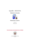 Manual de Usuario para el Programa de Encuestas de Docentia