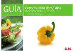Conservaci&oacute;n dom&eacute;stica de alimentos al vac&iacute;o