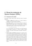 A Manual de instalaci&oacute;n de Opinion Analyzer (OPAL)