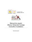 Manual de usuario Oficina Virtual del Consejo Consultivo Ciudadano