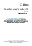 Manual de usuario facturclick Telefónica