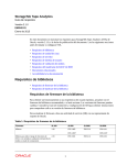 Requisitos de biblioteca