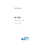 M.150 Manual de Usuario