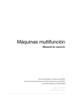 Disponible Nuevo Manual de Usuario de las Máquinas Multifunción