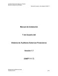Manual SAEF 1.7 - Comisi&oacute;n Nacional de Seguros y Fianzas
