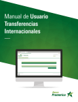 Manual de Usuario Transferencias Internacionales