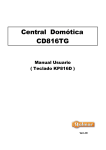 MANUAL DE USUARIO DOMOTICA
