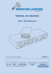 MANUAL DE USUARIO MCP / EFIS Ethernet