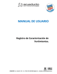 MANUAL DE USUARIO - Acueducto de Bogotá