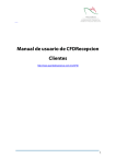 Manual de usuario de CFDRecepcion Clientes