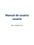 Manual de usuario usuario