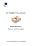 KIT DE DESARROLLO ZIGBIT Manual de usuario: Guía - Next-For