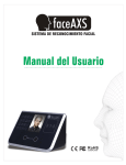 Manual de usuario faceAXS