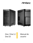 One / One S / One S3 Manual de usuario