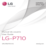 Manual de usuario del LG P710