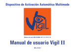 Manual de usuario Vigil II