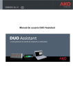 Manual de usuari Manual de usuario DUO Assistant Assistant
