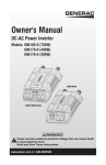 Owner`s Manual DC-AC Power Inverter