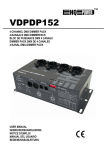 vdpdp152 – dimmer pack dmx de 4 canales