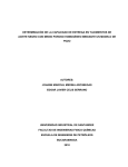 determinación de la capacidad de entrega en yacimientos de aceite