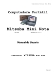 Computadora Portátil Mitsuba Mini Note