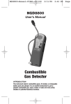 Combustible Gas Detector