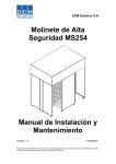 Manual de Instalación y mantenimiento