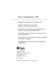 Sun Enterprise 250 Rackmount-to