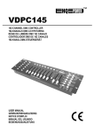 vdpc145 – 192-kanaals dmx controller