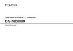 Denon MC6000 guía