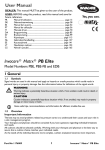 Invacare® Matrx® PB Elite User Manual