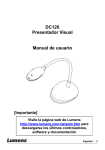 DC120 Presentador Visual Manual de usuario [Importante]