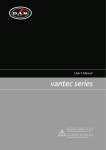 vantec series User`s Manual - DAS Audio