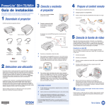 Gu&iacute;a de instalaci&oacute;n - Epson America, Inc.