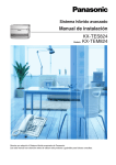 KX-TES824 Manual de instalaci&oacute;n - Holcom Telefonia
