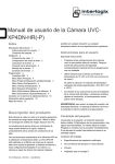 Manual de usuario de la Cámara UVC-XP4DN-HR(-P)