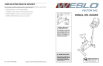 MANUAL DEL USUARIO - Icon Heath & Fitness