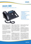 El innovador teléfono VoIP basado en SIP