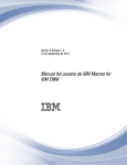 Manual del usuario de IBM Macros for IBM EMM v9.1.2