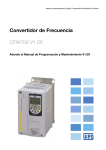 Convertidor de Frecuencia CFW700 V1.2X